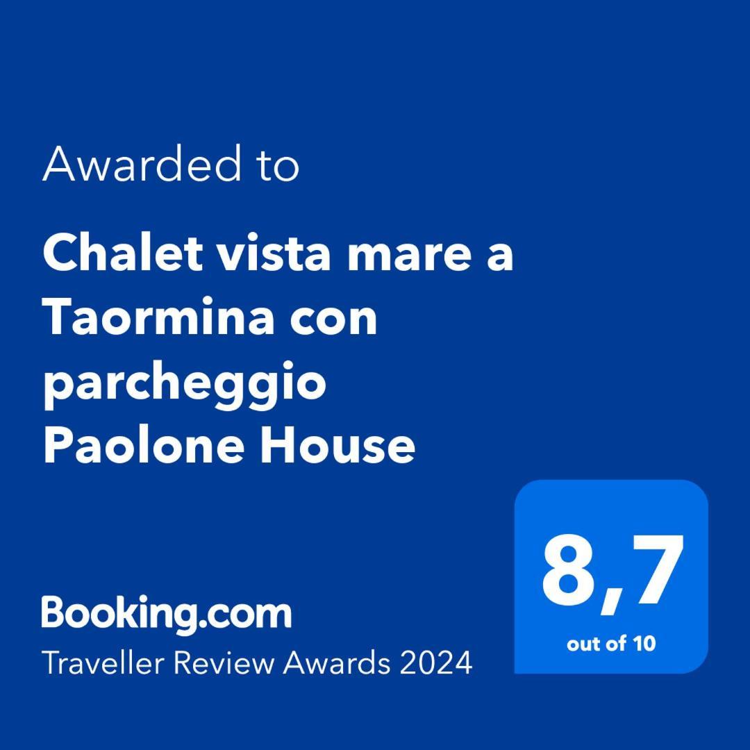 Vista Mare A Con Parcheggio Paolone House Chalet